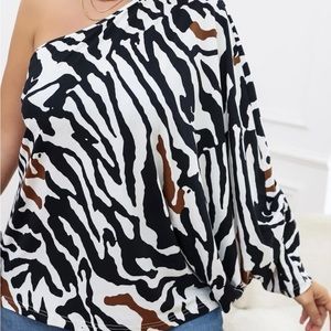 Off the shoulder blouse
